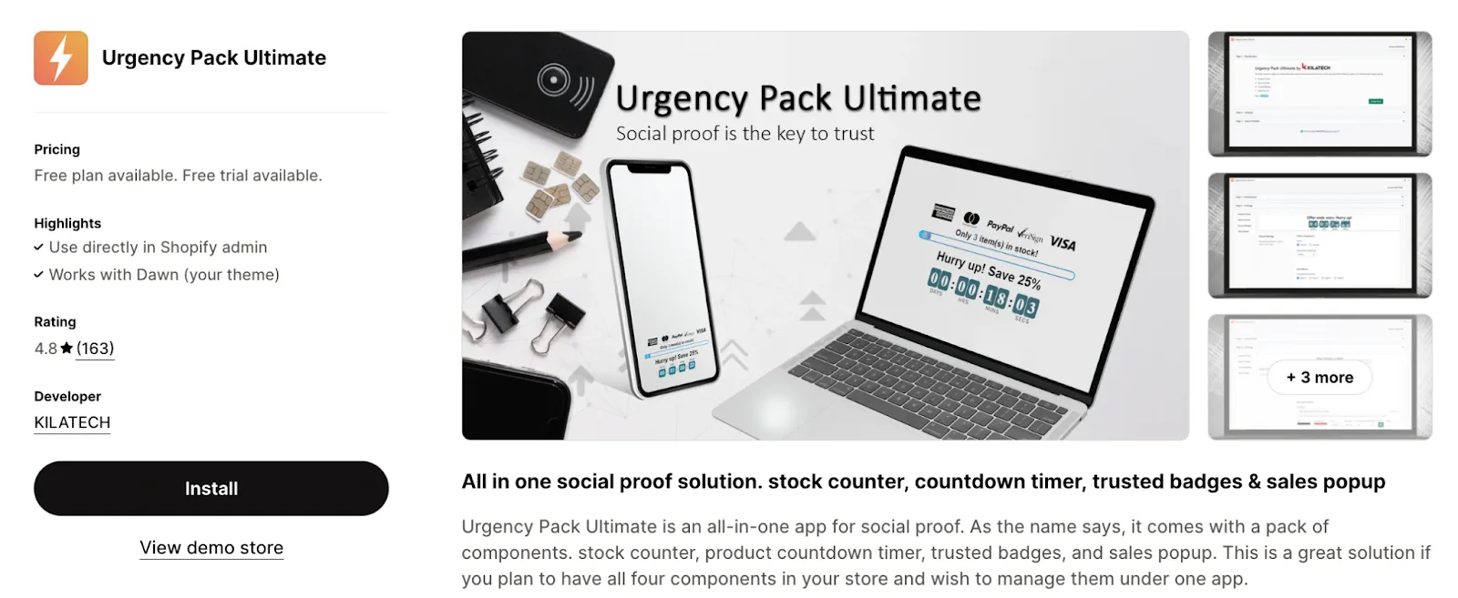 Urgency Pack Ultimate